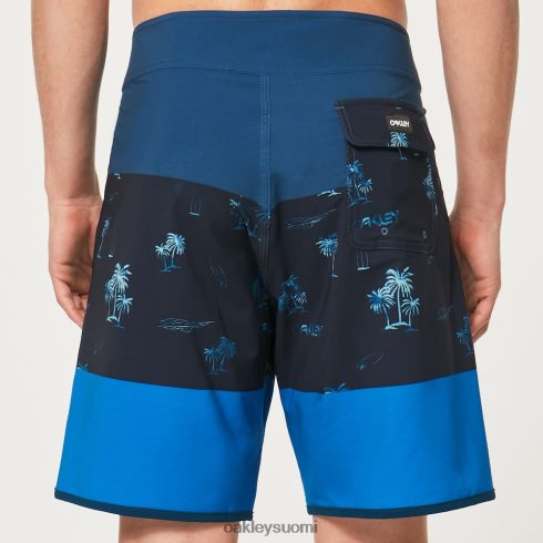 Oakley tropics st 19\" rc boardshort kämmenissä raita sininen vaatteet 2T48V42767