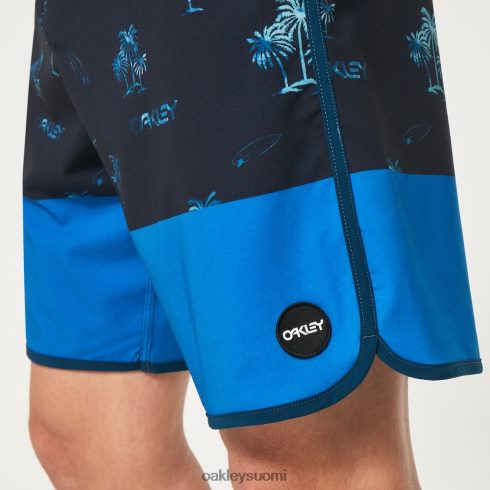 Oakley tropics st 19\" rc boardshort kämmenissä raita sininen vaatteet 2T48V42767