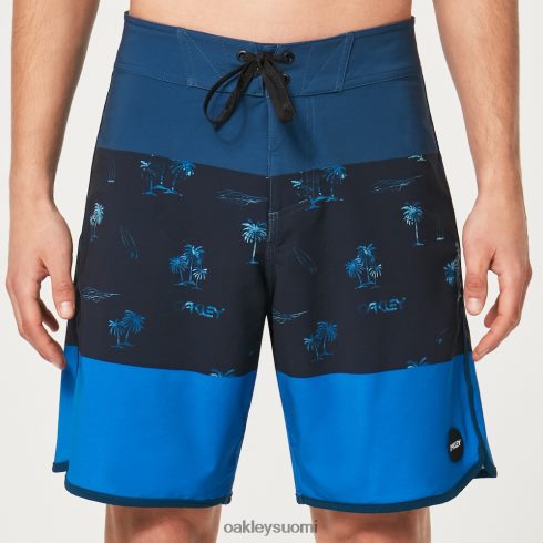 Oakley tropics st 19\" rc boardshort kämmenissä raita sininen vaatteet 2T48V42767