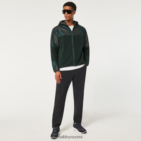 Oakley Wanderlust fz -huppari vihreä/vuori td print vaatteet 2T48V42304