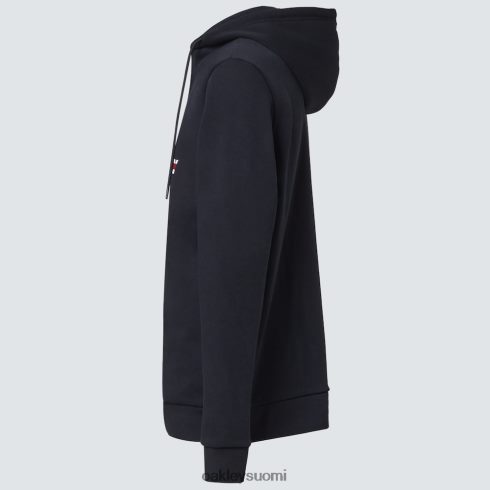 Oakley bark fz huppari 2.0 musta/amerikkalainen lippu vaatteet 2T48V42253