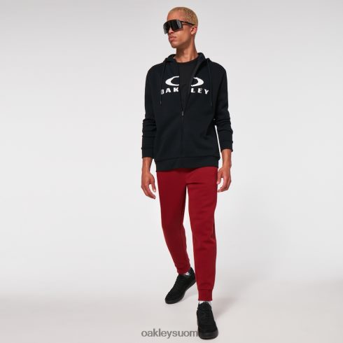 Oakley bark fz huppari 2.0 musta valkoinen vaatteet 2T48V42255