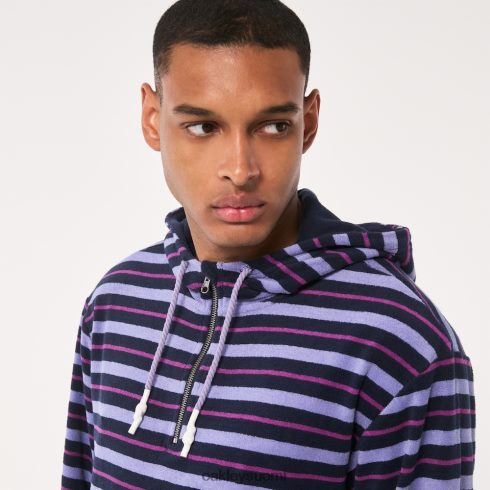 Oakley kirkas 1/4 vetoketjullinen huppari kapea raidat vaatteet 2T48V42236