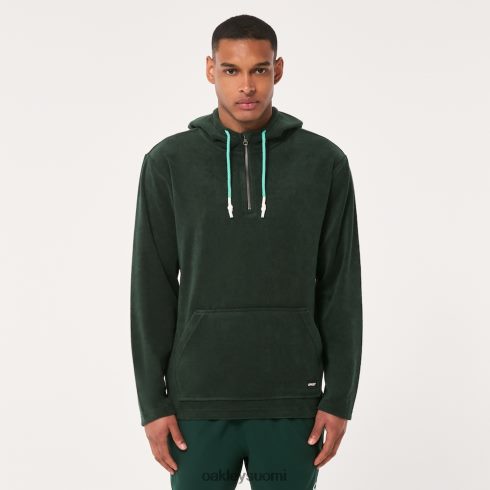 Oakley kirkas 1/4 vetoketjullinen huppari metsästäjä vihreä vaatteet 2T48V42237