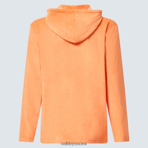Oakley kirkas 1/4 vetoketjullinen huppari pehmeä oranssi vaatteet 2T48V42235