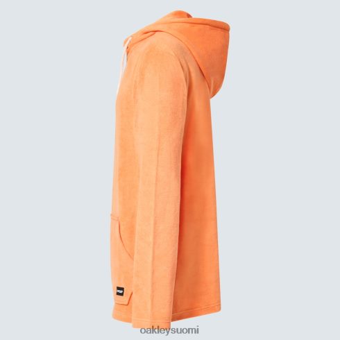 Oakley kirkas 1/4 vetoketjullinen huppari pehmeä oranssi vaatteet 2T48V42235