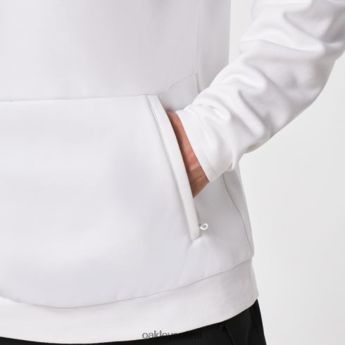Oakley ratsastaja pitkä 2.0 huppari valkoinen musta vaatteet 2T48V42454