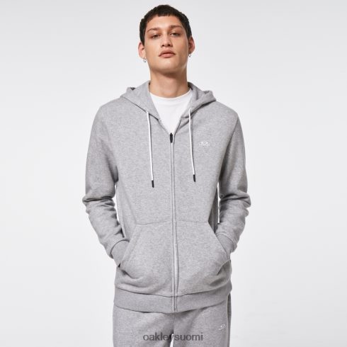 Oakley rento koko vetoketjullinen huppari uusi graniitti kanerva vaatteet 2T48V42421