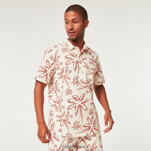 Oakley deco palms rc ss -painike alas kolme riviä kämmenet arktiset vaatteet 2T48V42593