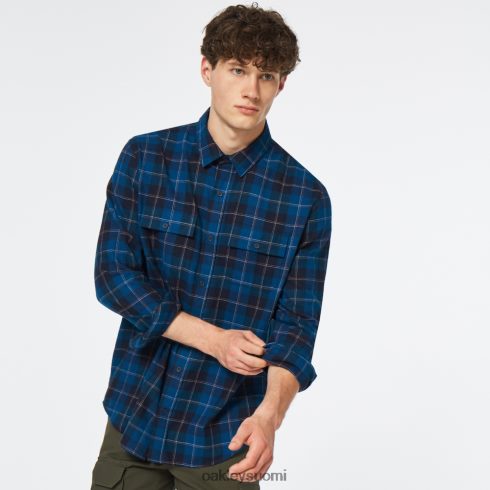 Oakley hyttipainike alas ls sininen sekki vaatteet 2T48V42510