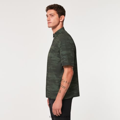 Oakley koko päivän rc-paita sivellin tiikeri camo vihreä vaatteet 2T48V42242