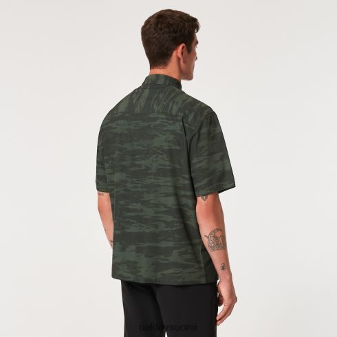 Oakley koko päivän rc-paita sivellin tiikeri camo vihreä vaatteet 2T48V42242