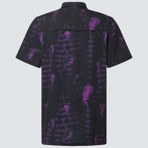 Oakley meduusa rc ss -painike alas musta meduusa vaatteet 2T48V42592