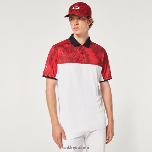 Oakley mtndye clrblk poolo raudan punainen vaatteet 2T48V42358