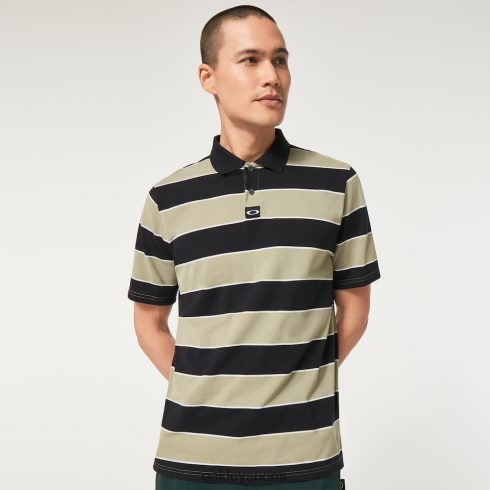 Oakley retro pehmeä raita yhtenäinen vihreä/pimennys vaatteet 2T48V42350