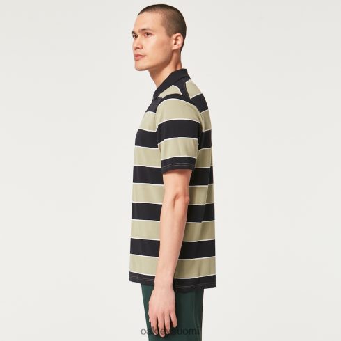 Oakley retro pehmeä raita yhtenäinen vihreä/pimennys vaatteet 2T48V42350