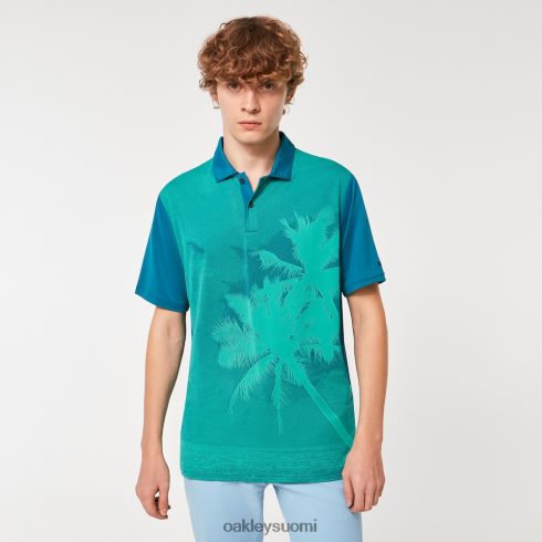 Oakley vähentää poloa auroran sininen vaatteet 2T48V42181