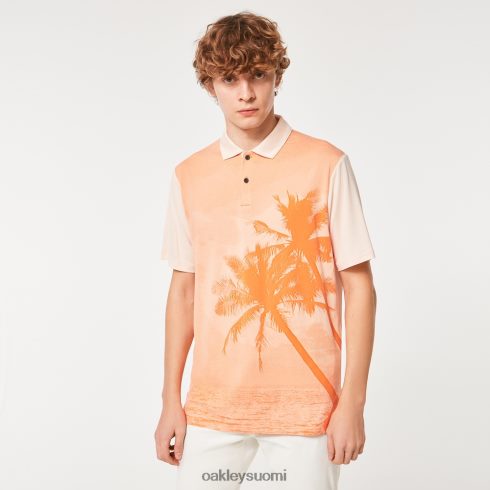 Oakley vähentää poloa pehmeä oranssi vaatteet 2T48V42179