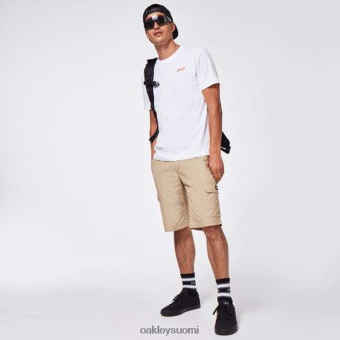 Oakley Heritage luomiväri t-paita valkoinen vaatteet 2T48V42416