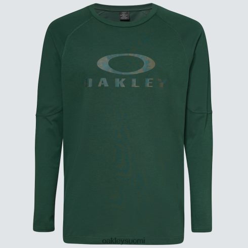 Oakley Wanderlust ls tee metsästäjä vihreä vaatteet 2T48V42355