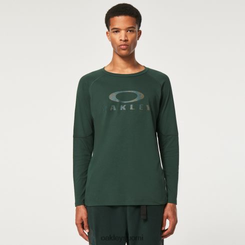 Oakley Wanderlust ls tee metsästäjä vihreä vaatteet 2T48V42355