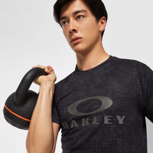 Oakley bark all-over sci-fi tee black space camo vaatteet 2T48V42467