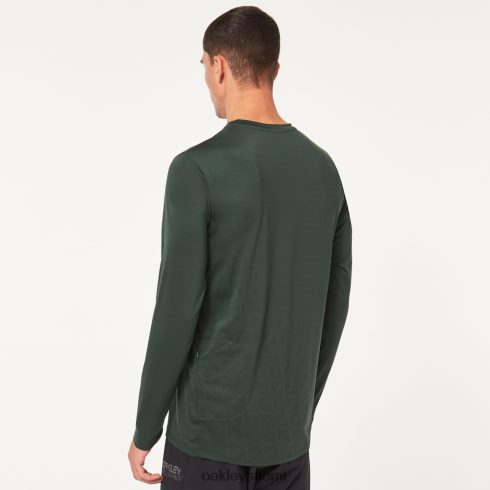 Oakley berm ls jersey metsästäjä vihreä vaatteet 2T48V42518