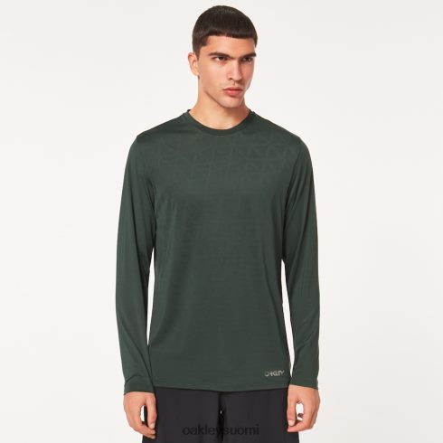 Oakley berm ls jersey metsästäjä vihreä vaatteet 2T48V42518