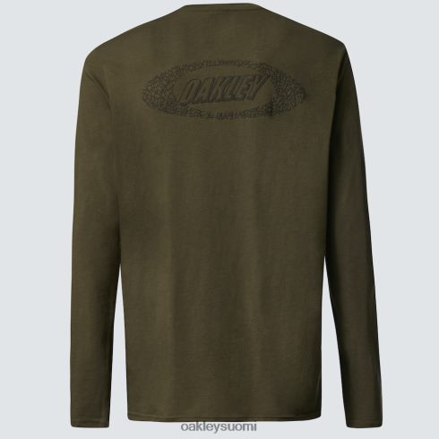 Oakley bf ellipse ls tee uusi tumma sivellin vaatteet 2T48V42582