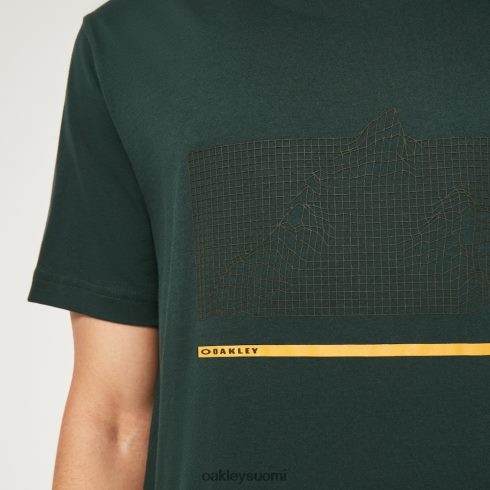 Oakley digi-mountains tee metsästäjä vihreä vaatteet 2T48V42555