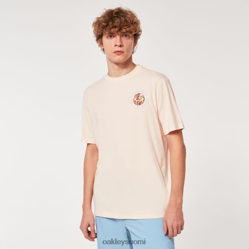 Oakley golf mind t-paita pastellioranssi vaatteet 2T48V42212