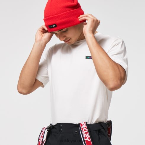 Oakley gradientti b1b patch t-paita valkoinen vaatteet 2T48V42456