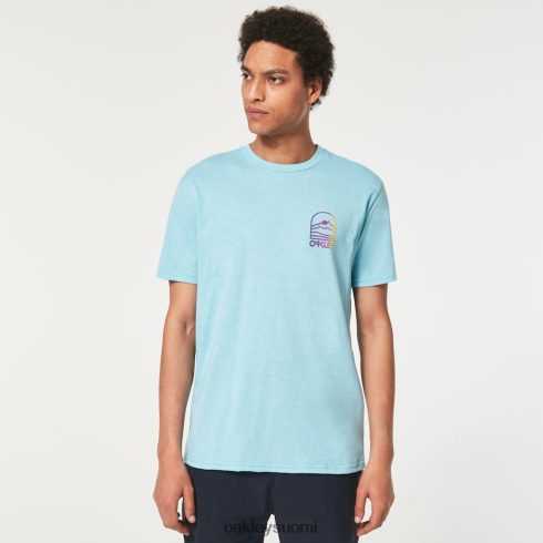 Oakley gradientti vuori b1b tee kirkkaan sininen vaatteet 2T48V42382