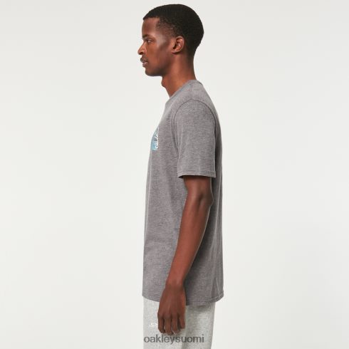 Oakley gradientti vuori b1b tee uusi urheilullinen harmaa vaatteet 2T48V42383