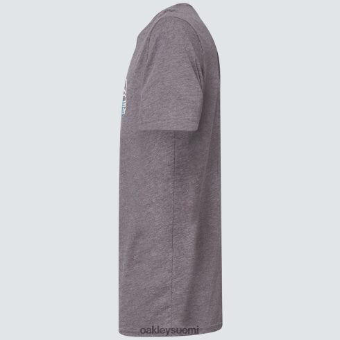 Oakley gradientti vuori b1b tee uusi urheilullinen harmaa vaatteet 2T48V42383
