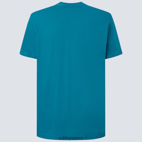 Oakley kukkainen splah b1b tee auroran sininen vaatteet 2T48V42116