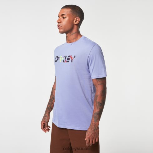 Oakley kukkainen splah b1b tee uusi lila vaatteet 2T48V42114