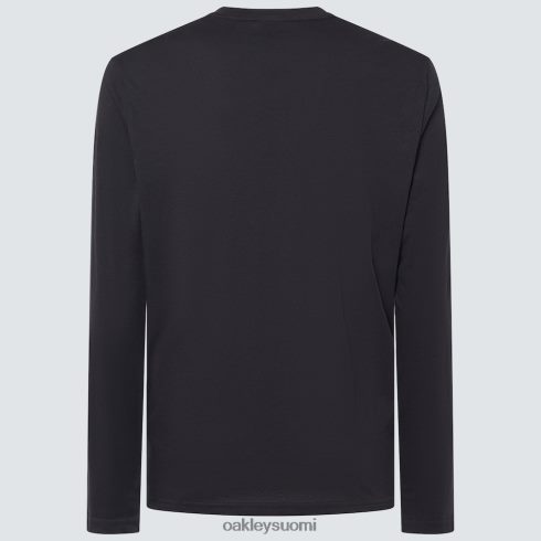 Oakley mark ii l/s tee 2.0 musta valkoinen vaatteet 2T48V42584