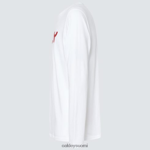 Oakley mark ii l/s tee 2.0 valkoinen vaatteet 2T48V42585
