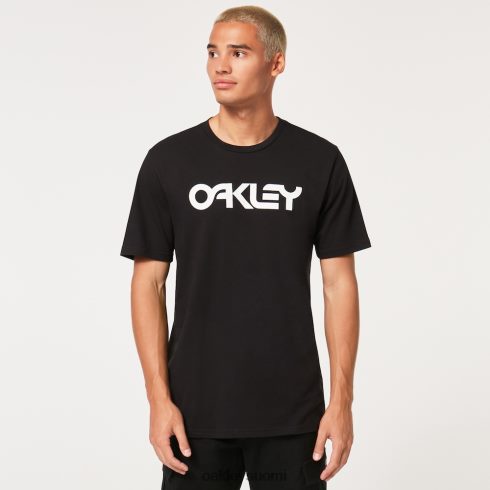 Oakley mark ii tee 2.0 musta valkoinen vaatteet 2T48V42157