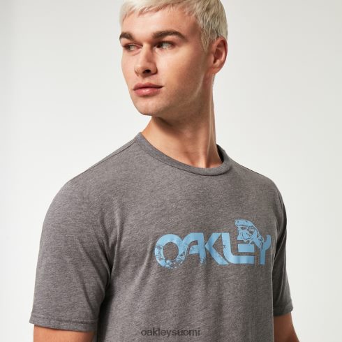 Oakley marmorinen sammakko b1b tee uusi urheilullinen harmaa vaatteet 2T48V42230