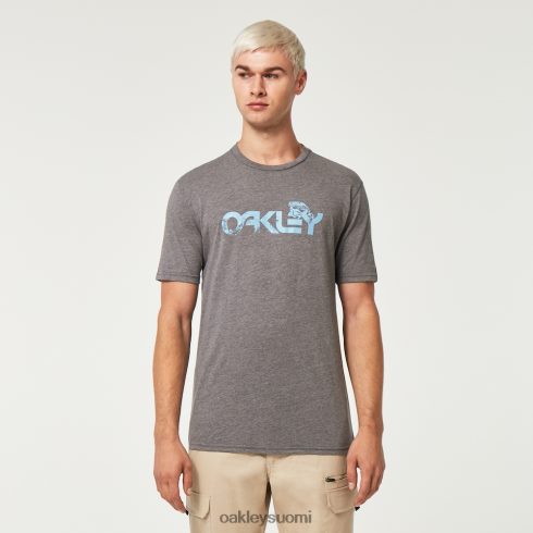 Oakley marmorinen sammakko b1b tee uusi urheilullinen harmaa vaatteet 2T48V42230