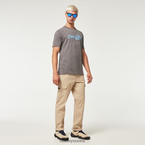 Oakley marmorinen sammakko b1b tee uusi urheilullinen harmaa vaatteet 2T48V42230