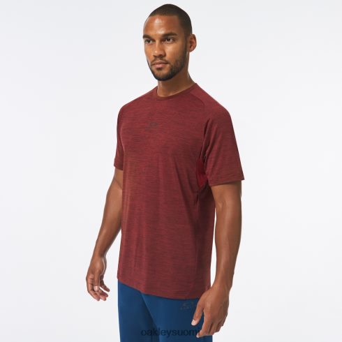 Oakley o fit rc ss tee rautapunainen kanerva vaatteet 2T48V42497