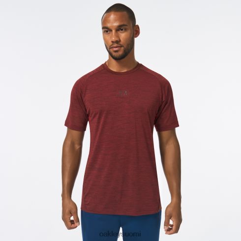 Oakley o fit rc ss tee rautapunainen kanerva vaatteet 2T48V42497