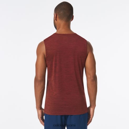 Oakley o istuva rc-hihaton t-paita rautapunainen kanerva vaatteet 2T48V42127