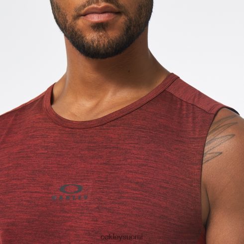 Oakley o istuva rc-hihaton t-paita rautapunainen kanerva vaatteet 2T48V42127