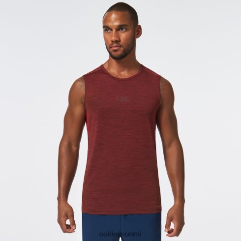 Oakley o istuva rc-hihaton t-paita rautapunainen kanerva vaatteet 2T48V42127