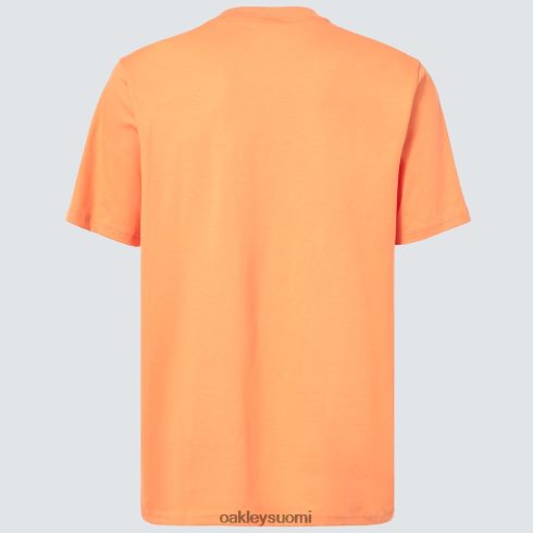 Oakley one wave b1b tee pehmeä oranssi vaatteet 2T48V42138