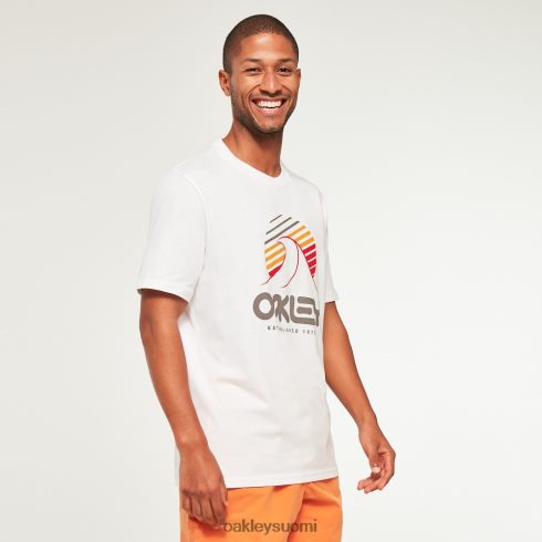 Oakley one wave b1b tee valkoinen vaatteet 2T48V42140